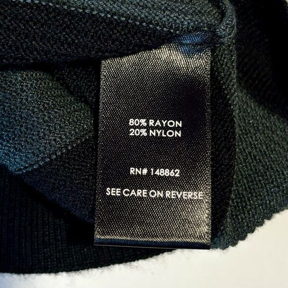 Striped Black and Gray Women's Dress - Picture 6 of 10